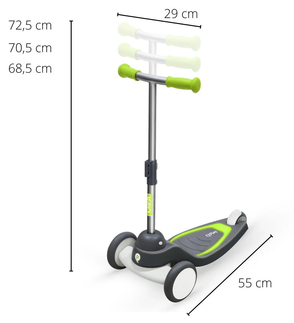 Trotineta Qplay Mika, Verde foto