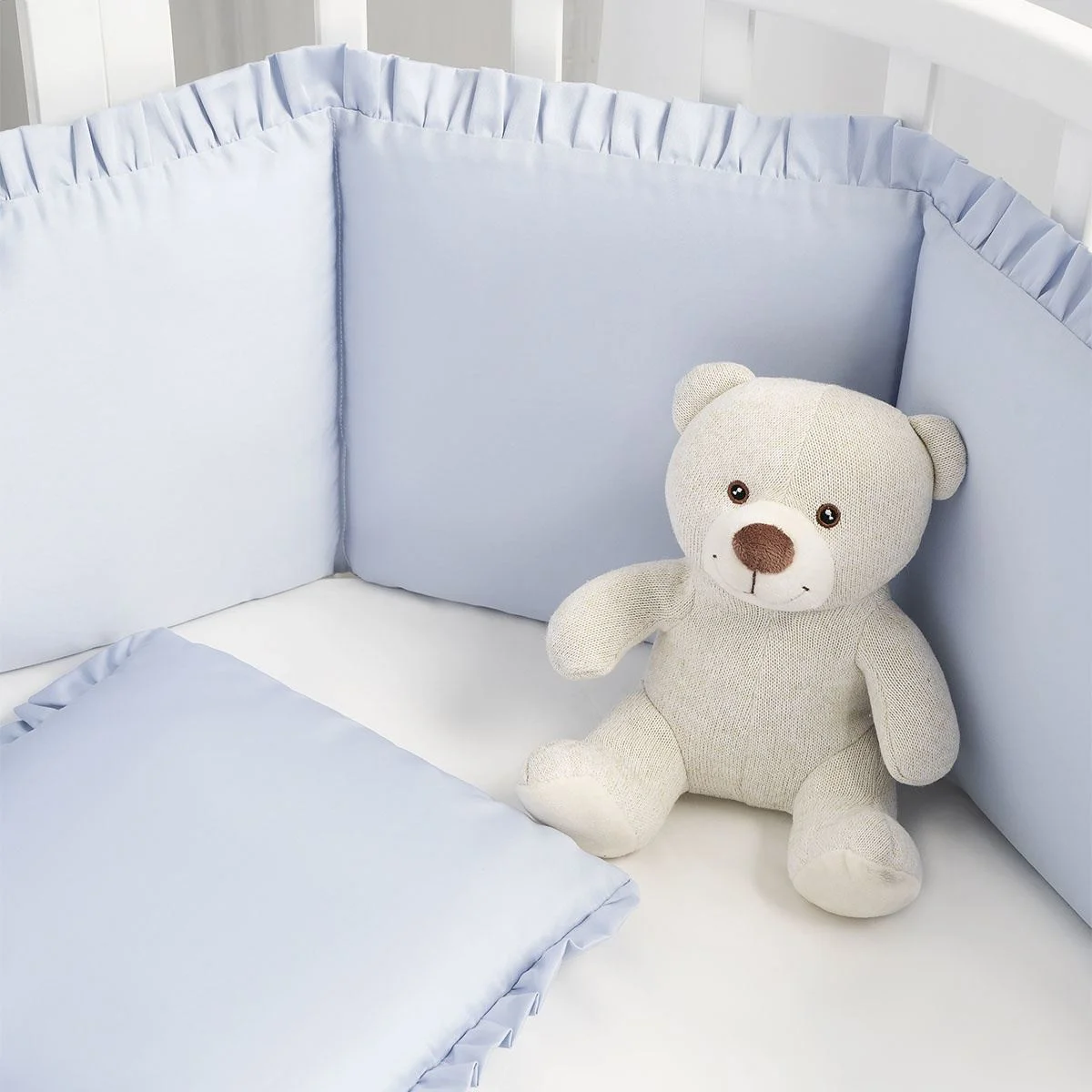 Боковая защита для кроватки Perina Lovely Dream, Синий foto