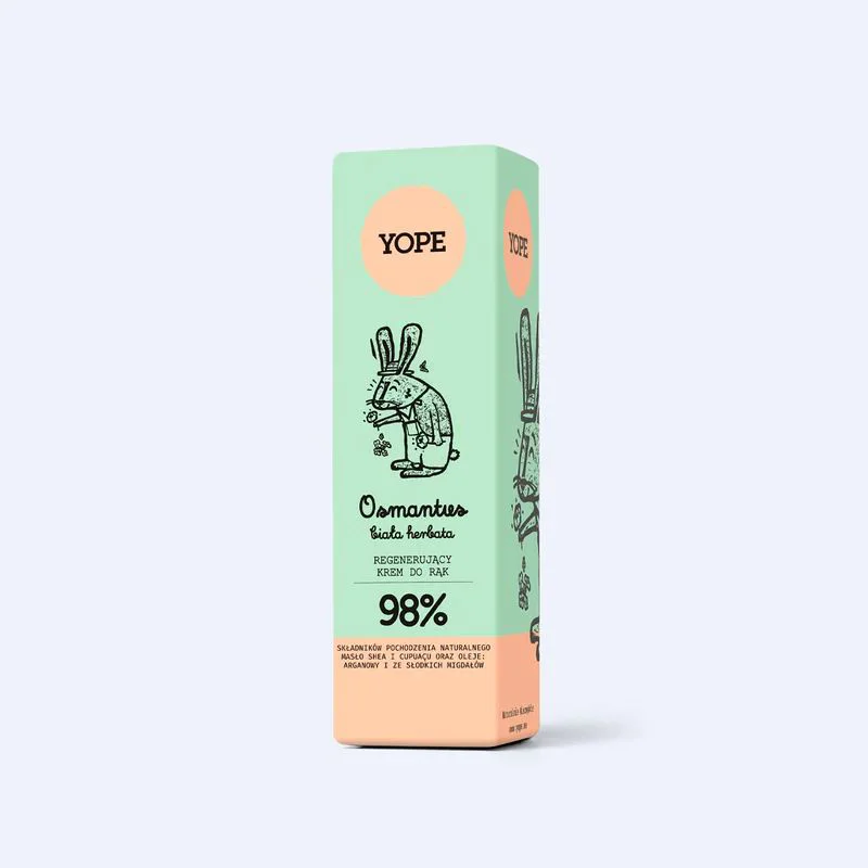 Crema de maini regeneranta Yope Osmanthus Ceai Alb, 50 ml.