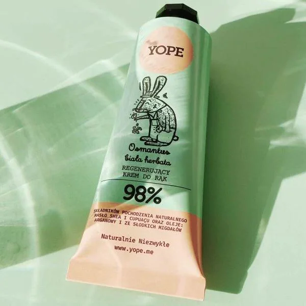 Crema de maini regeneranta Yope Osmanthus Ceai Alb, 50 ml.