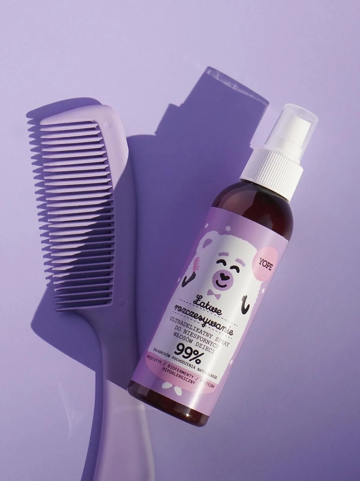 Spray pentru pieptanare usoara Yope pentru copii, 150 ml foto