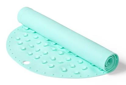 Covoras antiderapant pentru baie BabyOno 55 x 35 cm, Verde