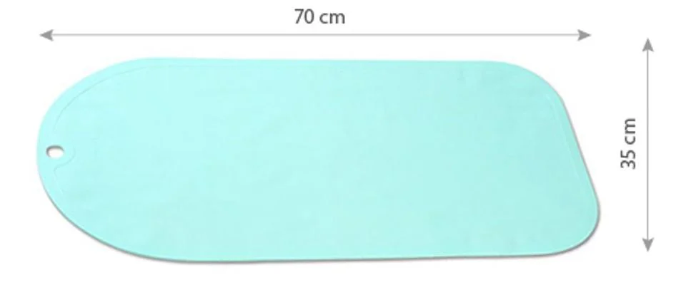 Антискользящий коврик для ванны BabyOno 70 x 35 см, Зеленый