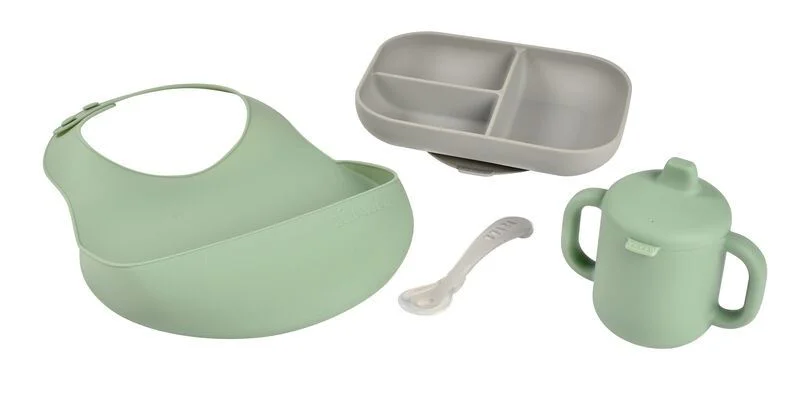 Set de masa din silicon Beaba Essentials