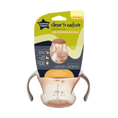 Переходная чашка Tommee Tippee 150 мл, Красный