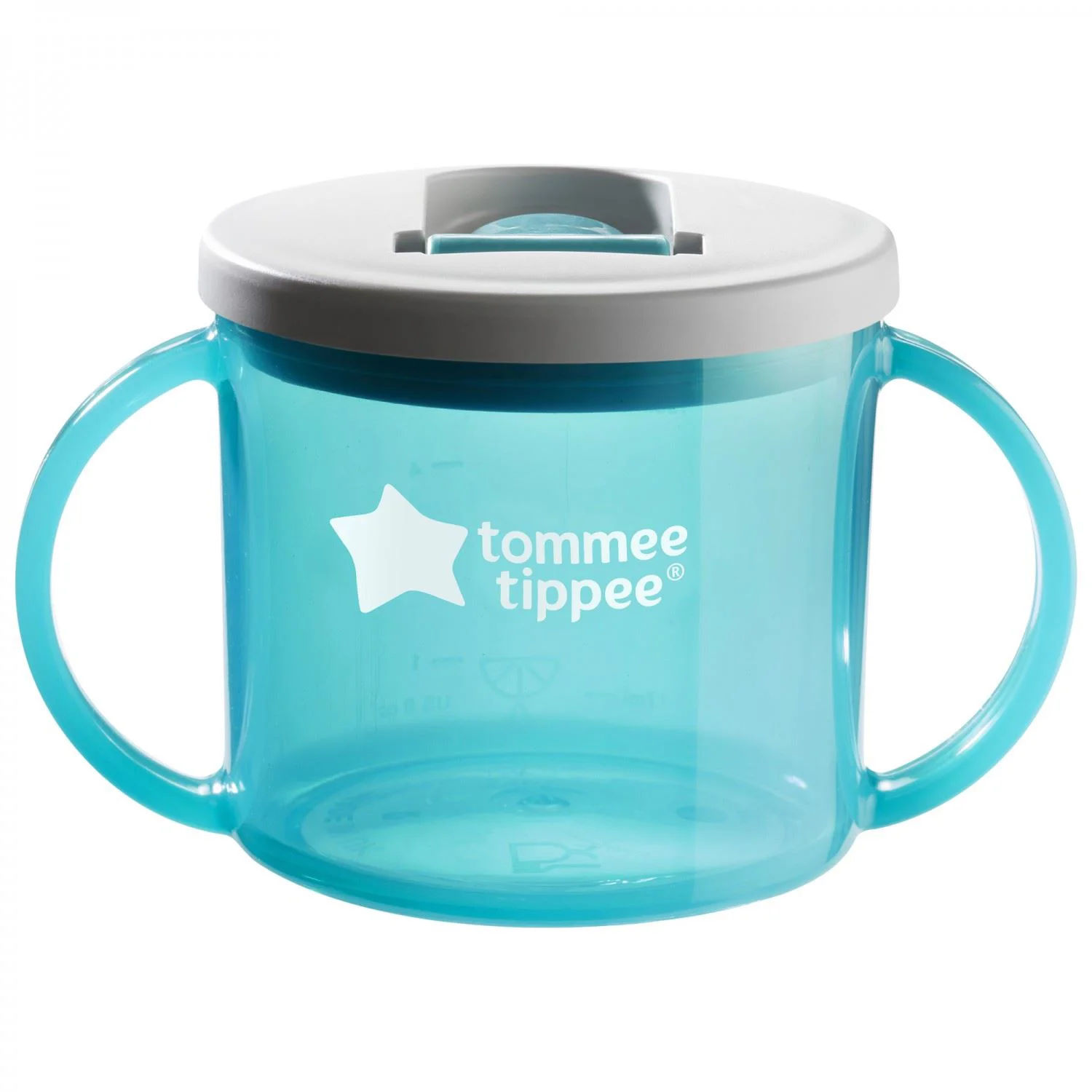 Cana gradata Tommee Tippee Basics First Cup Albastru