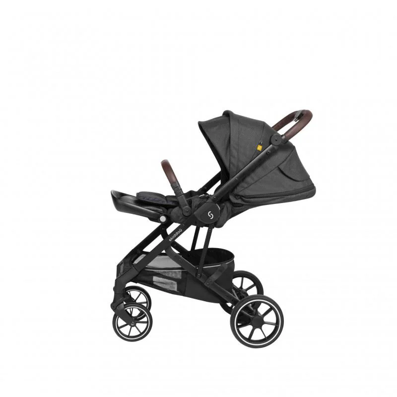 Коляска 2 в 1 Skiddou Moss onyx