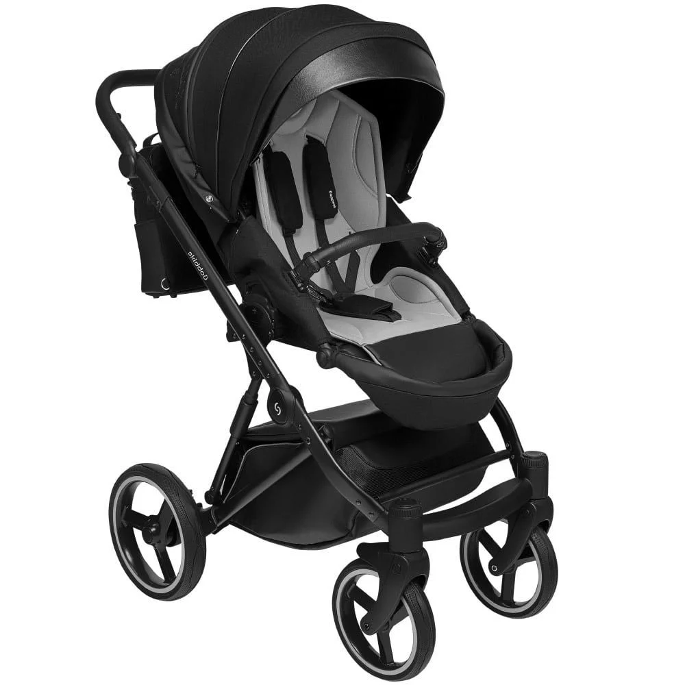 Детская коляска 2 в 1 Skiddou Oslo Черный