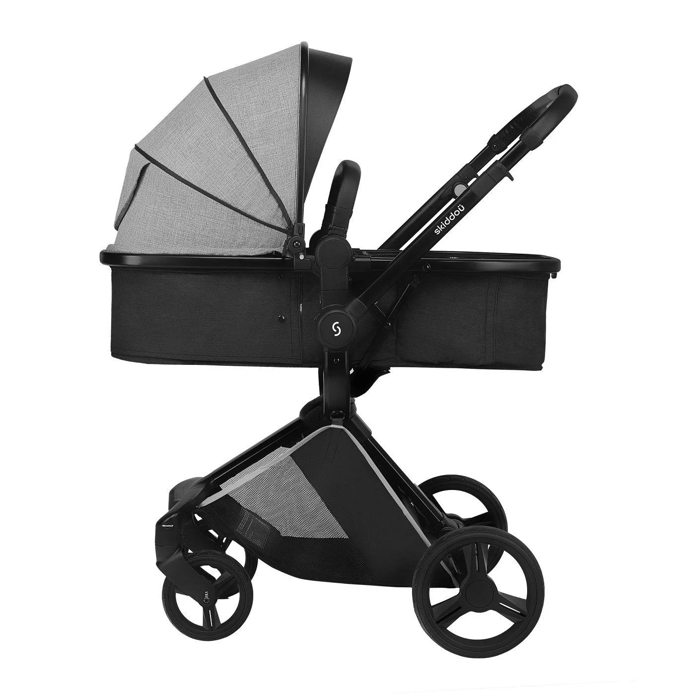 Коляска 2 в 1 Transformer Skiddou Nasjo Серый