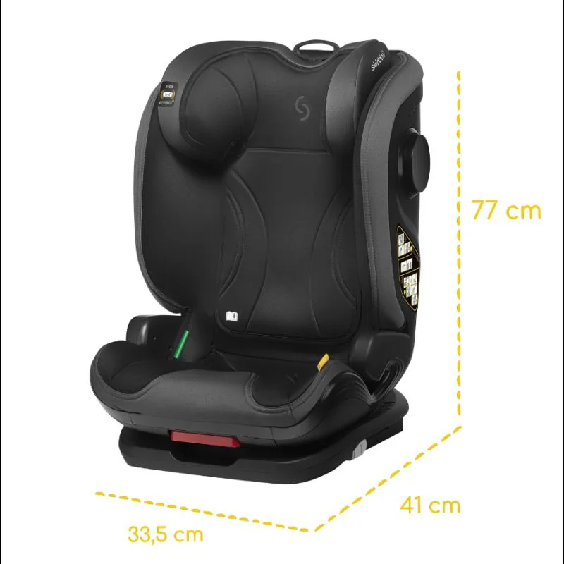 Scaun auto Skiddou Taby Negru foto
