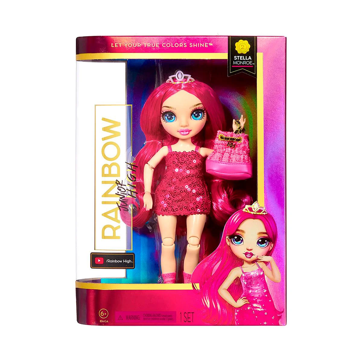 Кукла Rainbow High Junior S2 Стелла с аксессуарами