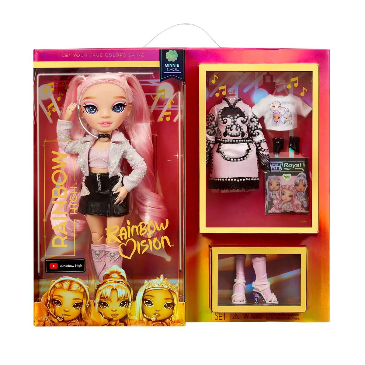 Papusa Rainbow High Tentpole PO Doll- LA