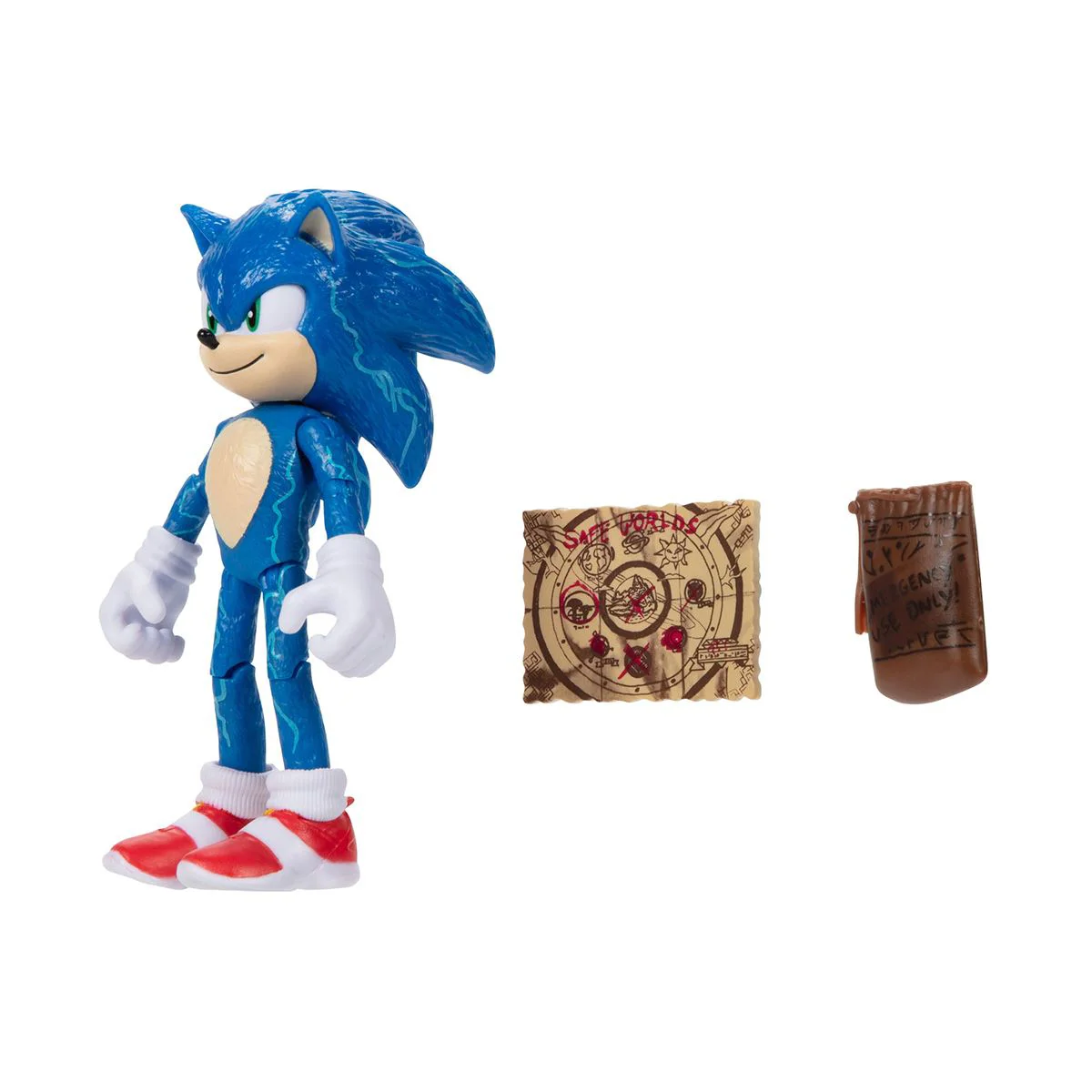 Figurina cu articulatii Sonic the Hedgehog Sonic 2 W2, 10 cm