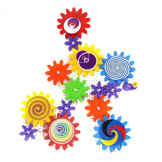 Constructor Quercetti - Kaleido Gears, 55 piese