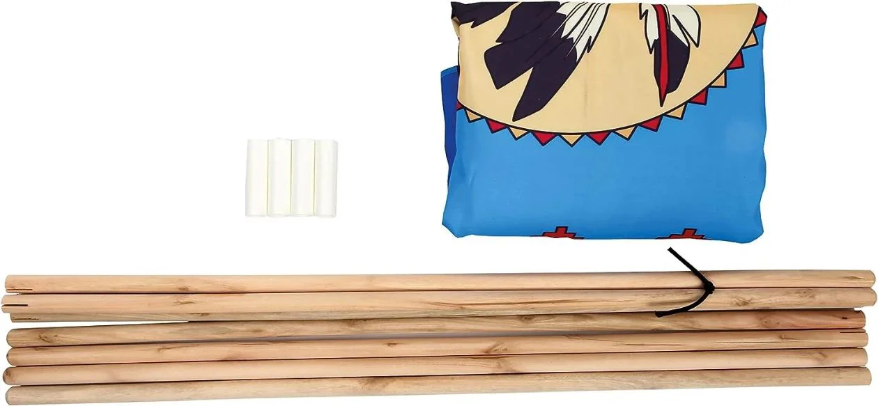 Палатка Bino Indian TeePee, Cиняя, 120x120x150 см