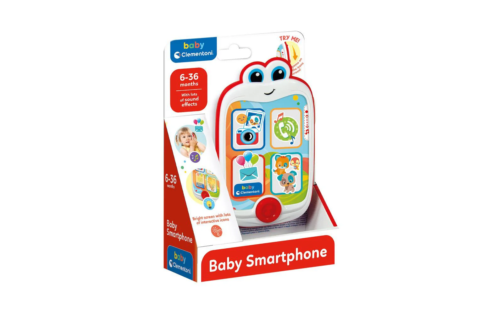 Музыкальная игрушка Clementoni Смартфон для малышей foto