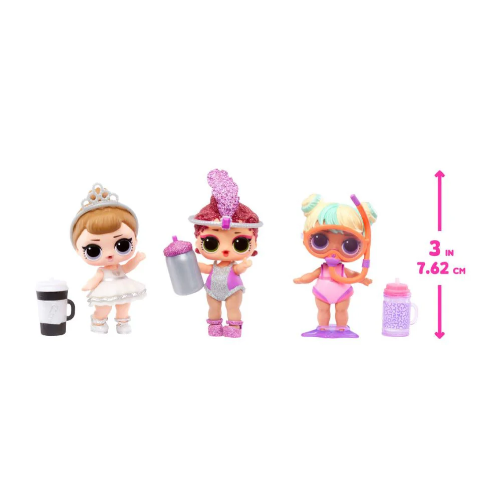 Papusica bebe L.O.L. Surprise Bubble Surprise S3 Lil Sisters foto