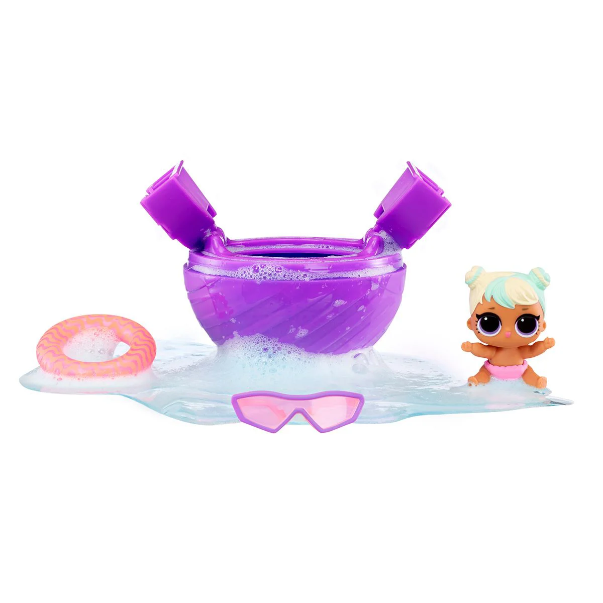 Papusica bebe L.O.L. Surprise Bubble Surprise S3 Lil Sisters foto