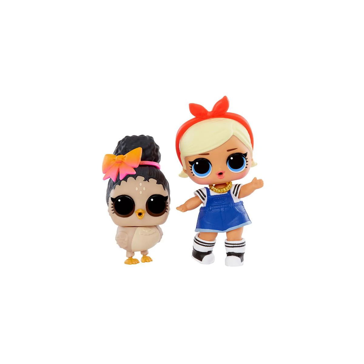 Set din 2 figurine L.O.L. Surprise! OPP Tot and Pet, Shorty and Foxy Flyer