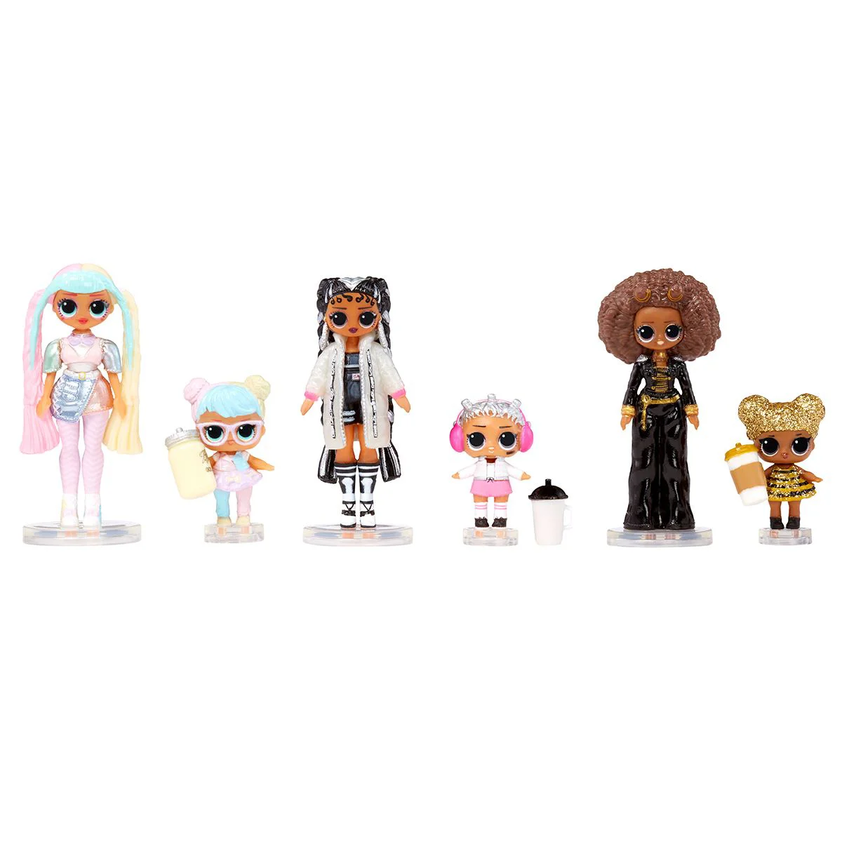 Set cu 2 mini papusi LOL Surprise! Miniature Collection foto