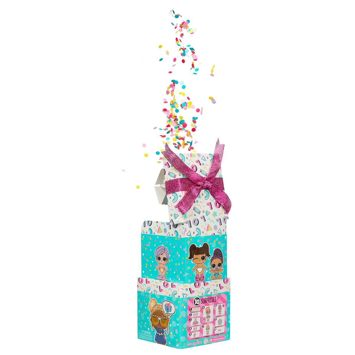 Set cu 2 papusi L.O.L. Surprise! Confetti Pop Birthday foto