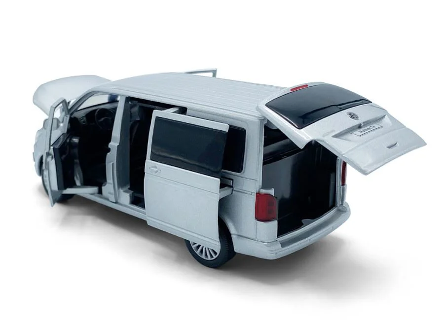 Macheta auto Tayumo VW Multivan Argintiu, 1:32 foto