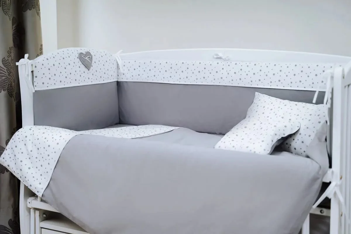 Постельное белье PernaMea Confort Звезды Серый