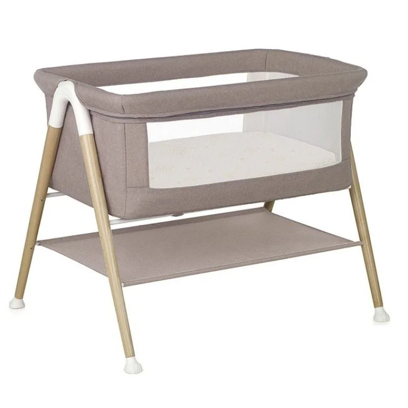 Кроватка Jane Co-sleeper Woods Бежевая