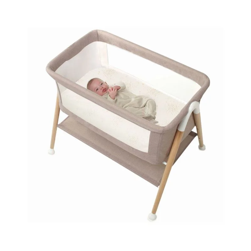 Кроватка Jane Co-sleeper Woods Бежевая