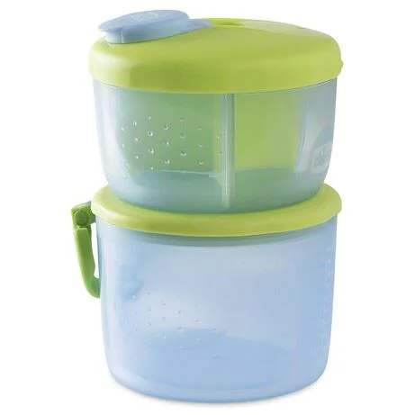 Container Chicco pentru stocarea laptelui praf si mancarii foto