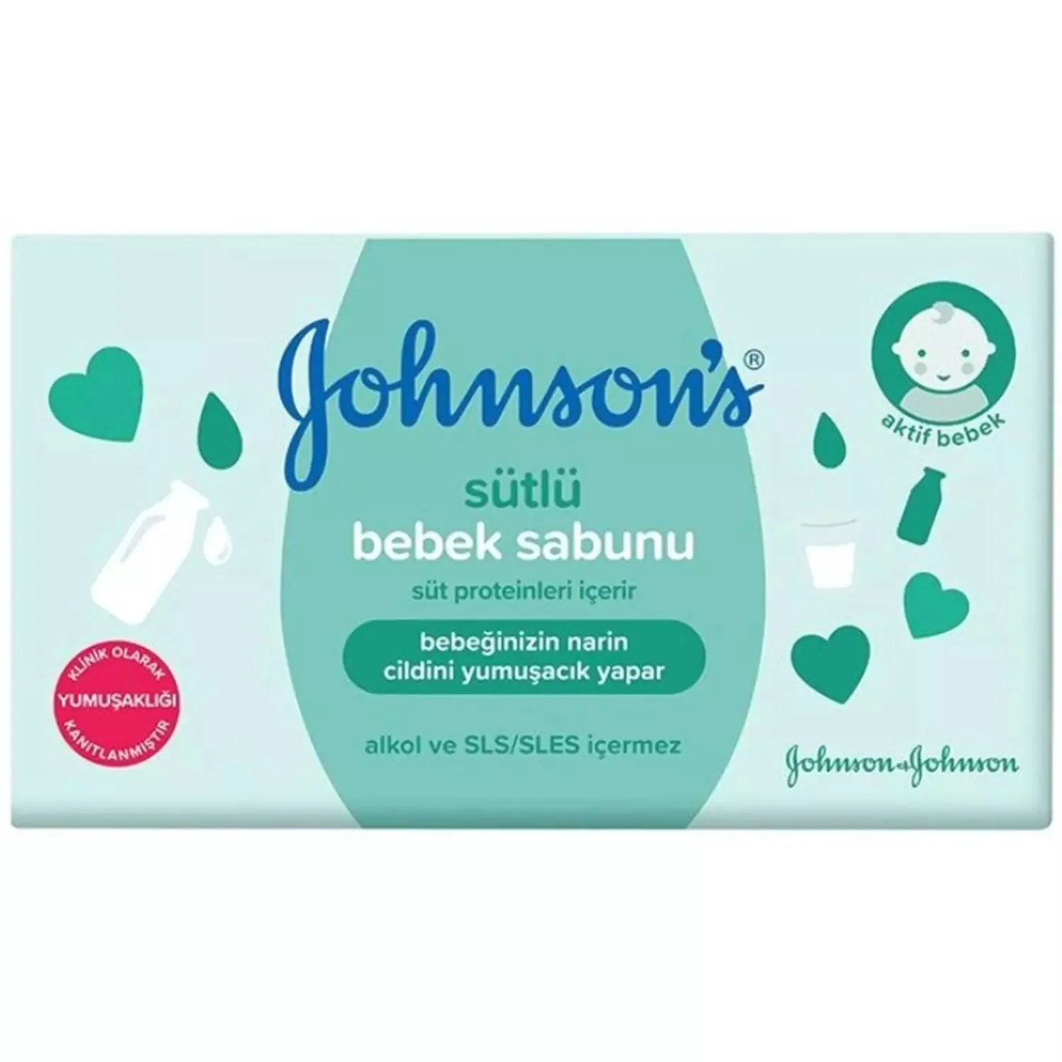 Sapun cu lapte Johnson's Baby, 90 g