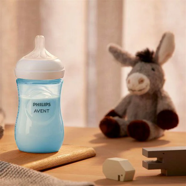 Biberon din plastic Philips Avent Natural Response (1+ luni), 260 ml foto