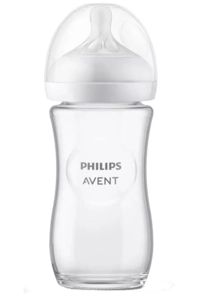 Бутылочка стеклянная Philips Avent Natural Response, 240 мл foto