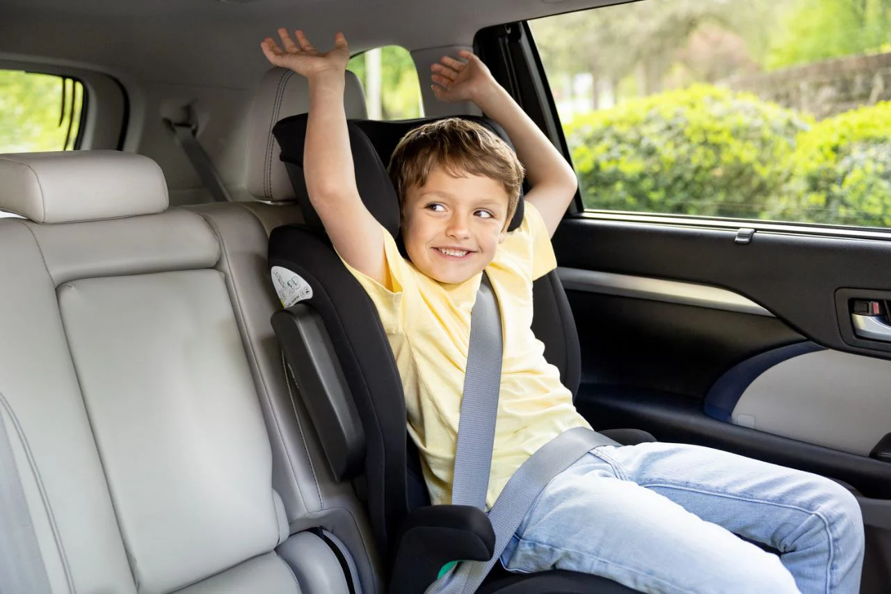 Автокресло Joie Elevate Thunder, 76-150 см, сертификат R129 foto