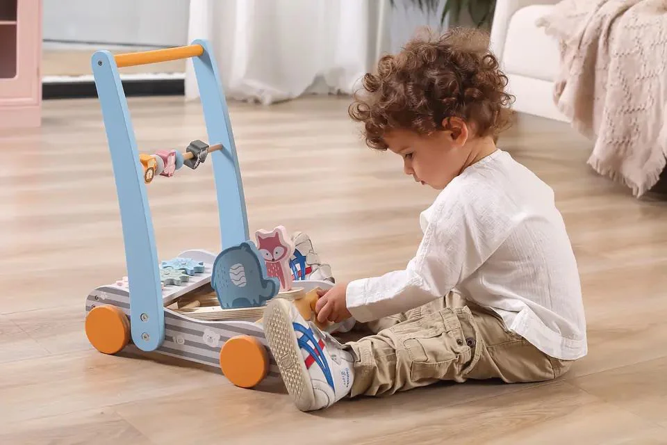 Premergator educativ Viga Toys Elefantul si Vulpea