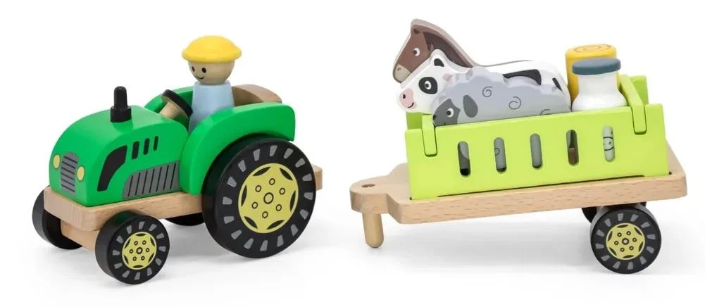 Jucarie din lemn Viga Toys Ferma foto