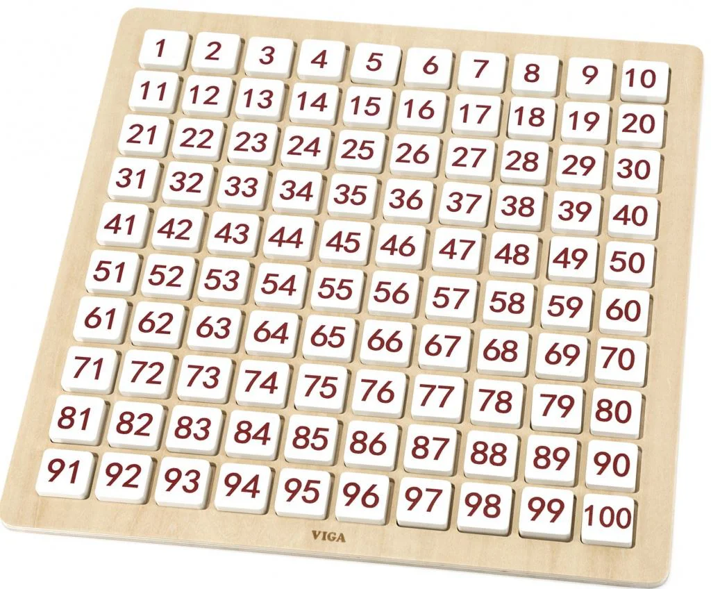 Tabel educational Viga Toys Matematica si Alfabet foto