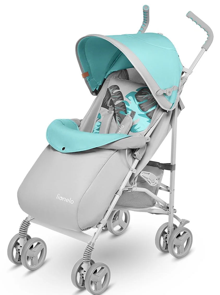 Коляска Lionelo Elia Tropical Бирюзовый