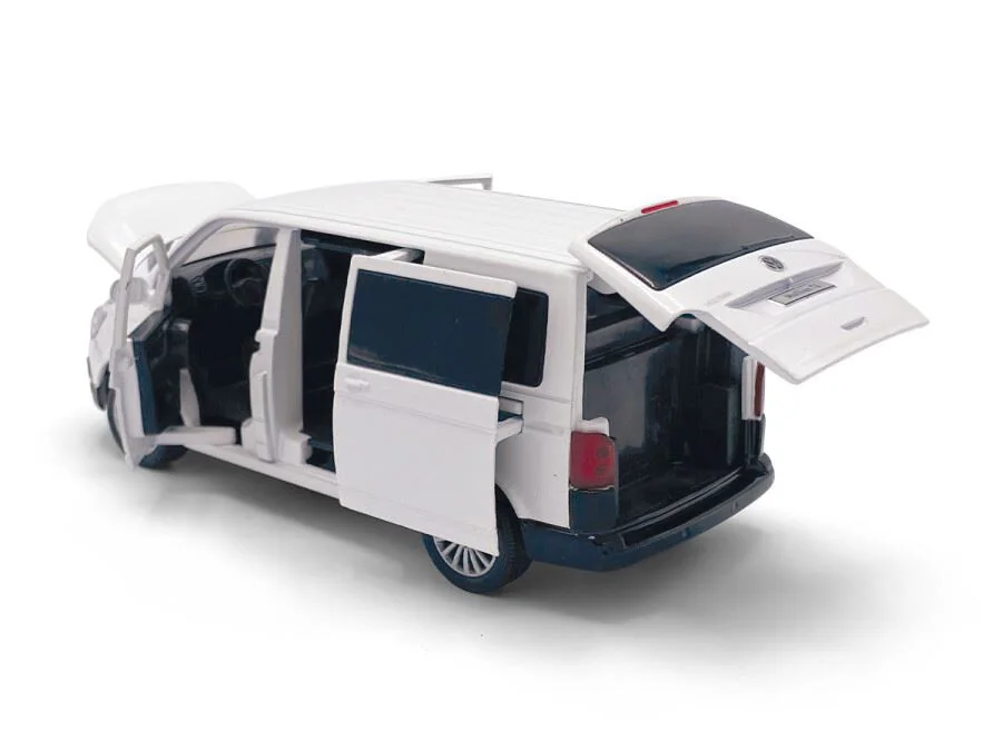 Macheta auto Tayumo VW Multivan Alb, 1:32 foto