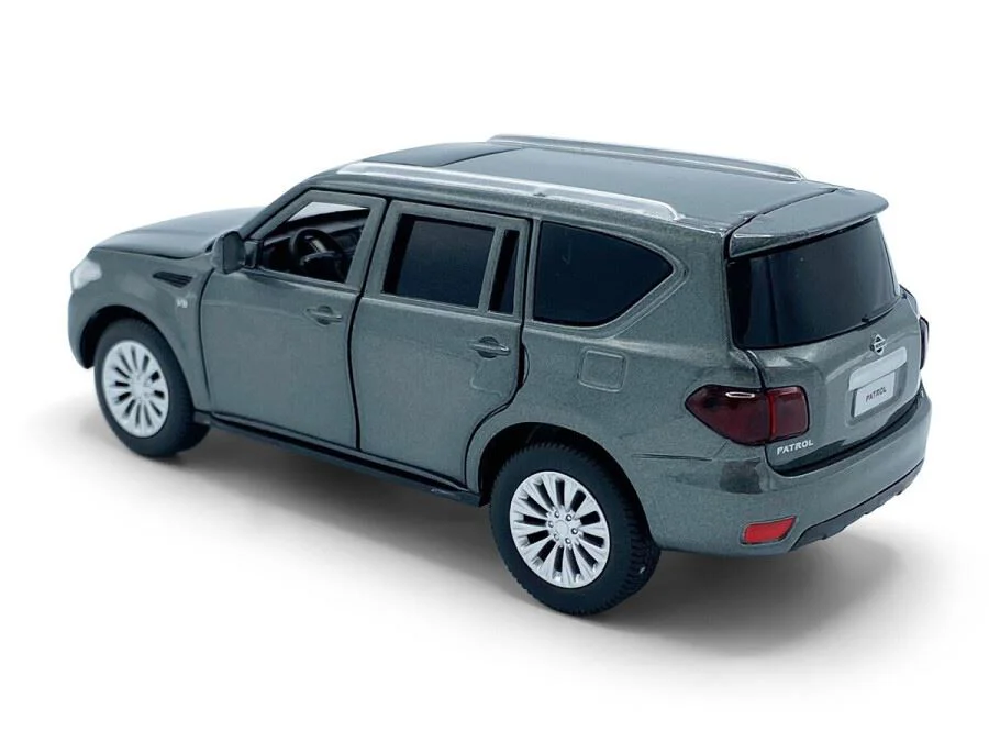 Macheta auto Tayumo Nissan Patrol Y62 Gri, 1:32 foto