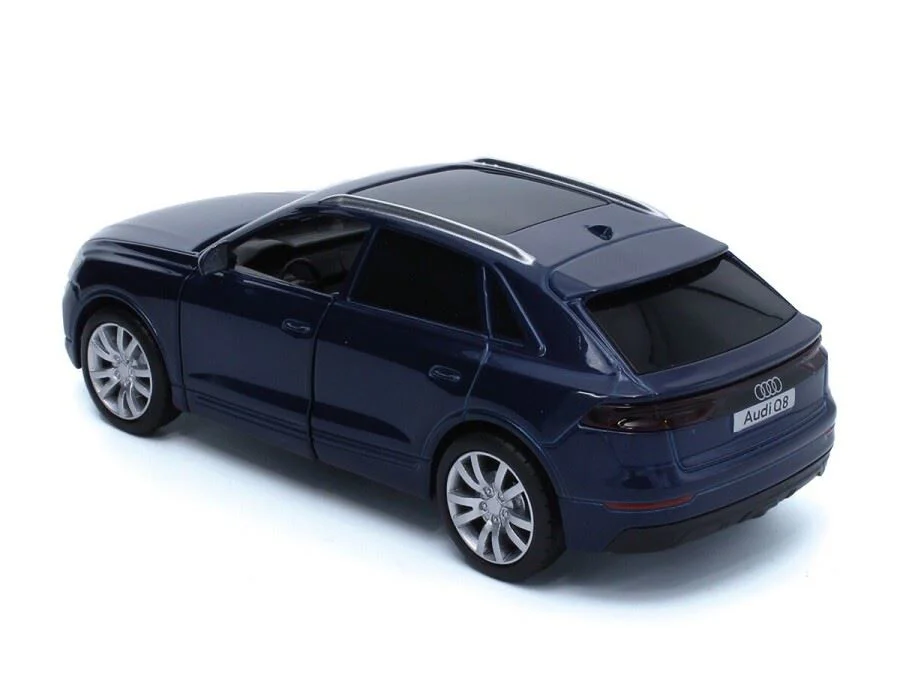 Macheta auto Tayumo Audi Q8 Albastru, 1:36 foto