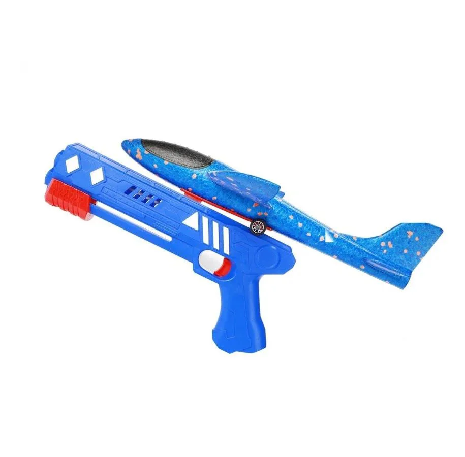 Самолет из полистирола Toi Toys с пусковой установкой foto