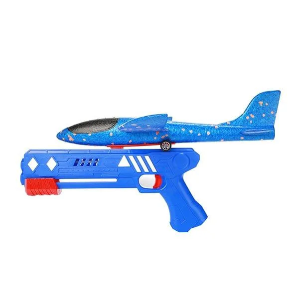 Самолет из полистирола Toi Toys с пусковой установкой foto