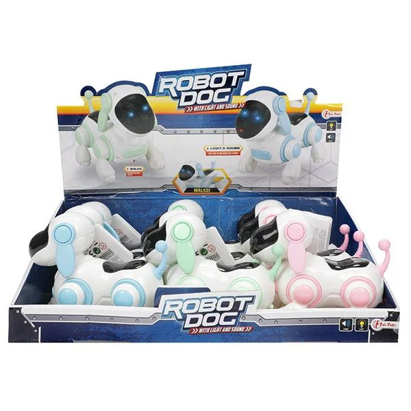 Игрушечный робот Toi Toys Собака с звуками и светом