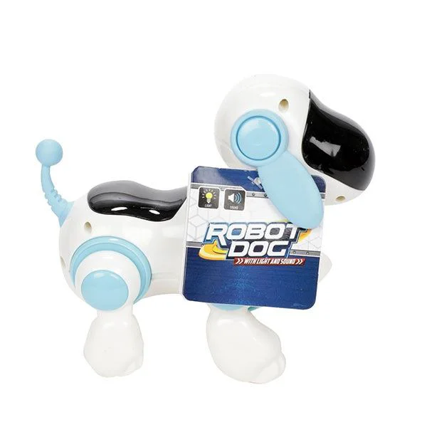 Jucarie robot Toi Toys Caine cu sunete si lumini