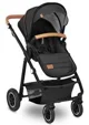 Carucior 2 in 1 Lionelo Amber Gri foto