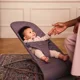 Balansoar BabyBjorn Bliss Dark Purple, Bumbac