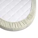 Cearsaf Perina din satin, 125 x 75 cm (Fistic)