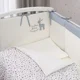 Lenjerie de pat pentru copii Perina Little Forest, Albastru