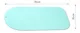 Covoras din silicon pentru baie BabyOno 70 x 35 cm, Verde